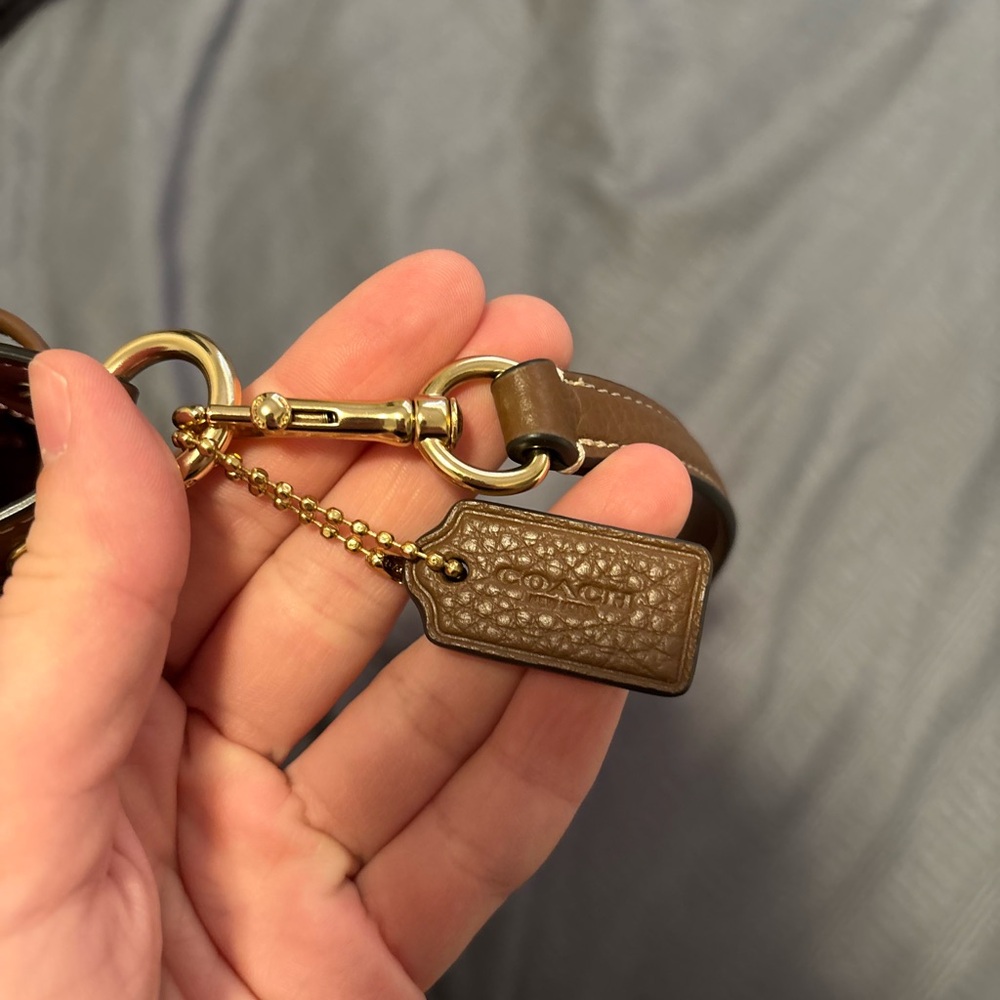 COACH Signature Jacquard Dempsey Crossbody Bag - Picture 7 of 8